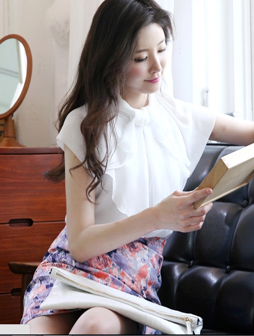 Giải nhiệt mùa hè với sơ mi tay hến xinh xắn