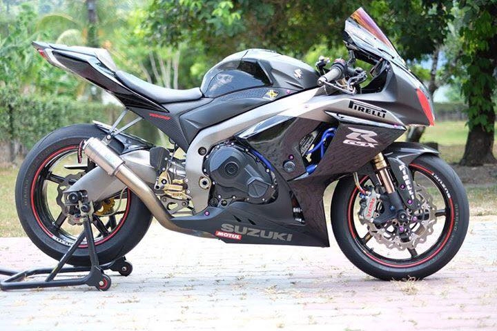 Gixxer 1000 đơn giản của người thái