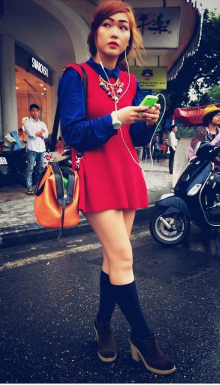 Gu thời trang tắc kè hoa của một vj việt