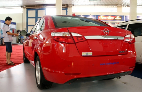  haima3 bản độ tại autoexpo 2012 