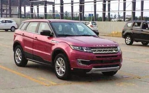  hàng nhái giống hệt range rover evoque tại trung quốc 