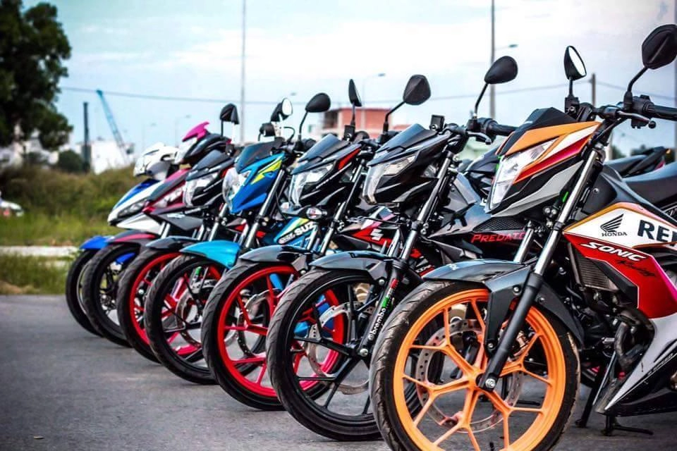 Hình ảnh buổi offline của team suzuki raider - satria sài gòn