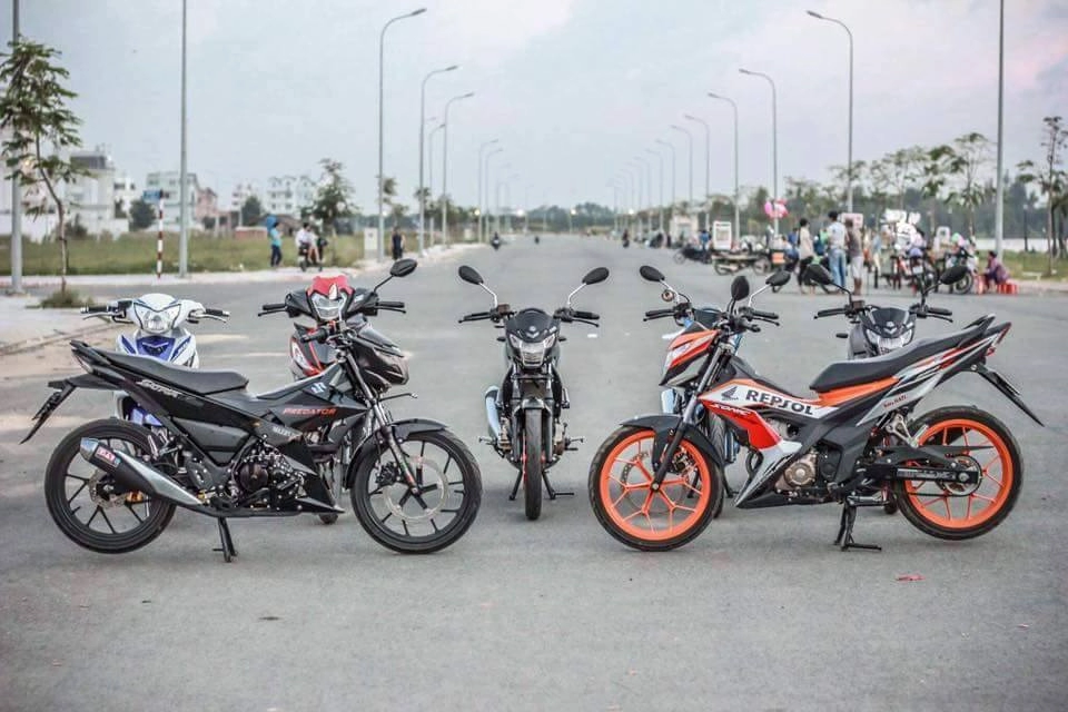 Hình ảnh buổi offline của team suzuki raider - satria sài gòn