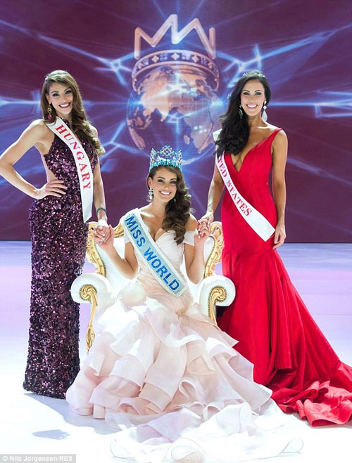 Hình ảnh đẹp của tân hoa hậu tại miss world 2014