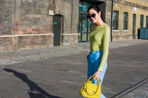 Hoàng thùy đa sắc trên phố london