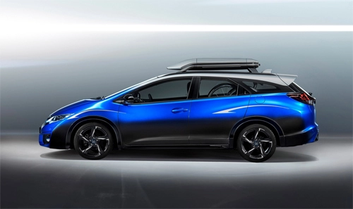  honda civic concept - xế hộp cho người mê xe đạp 