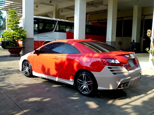  honda civic coupe độ 