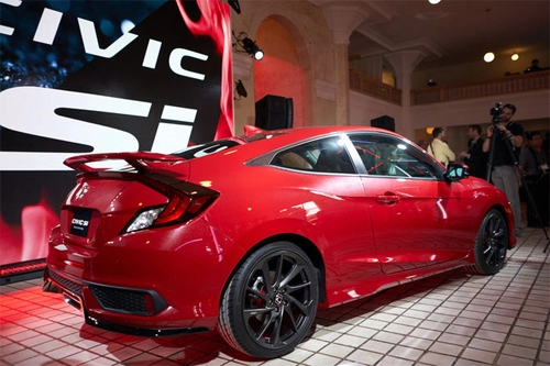  honda civic si 2017 ở los angeles auto show 2016 