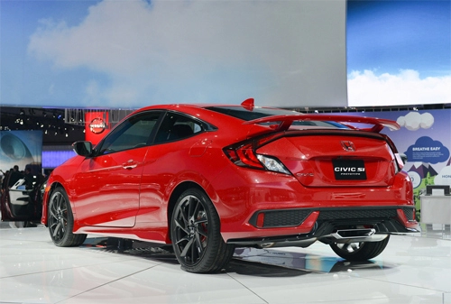  honda civic si 2017 ở los angeles auto show 2016 