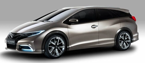 Honda civic tourer type s sắp ra mắt