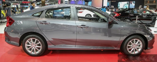 Honda civic xuất hiện tại đông nam á có 4 phiên bản