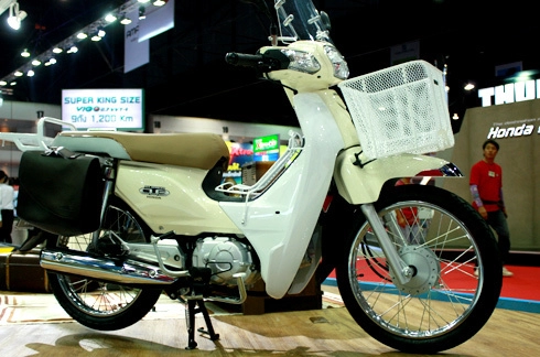  honda cub 110 trong vẻ phong trần 