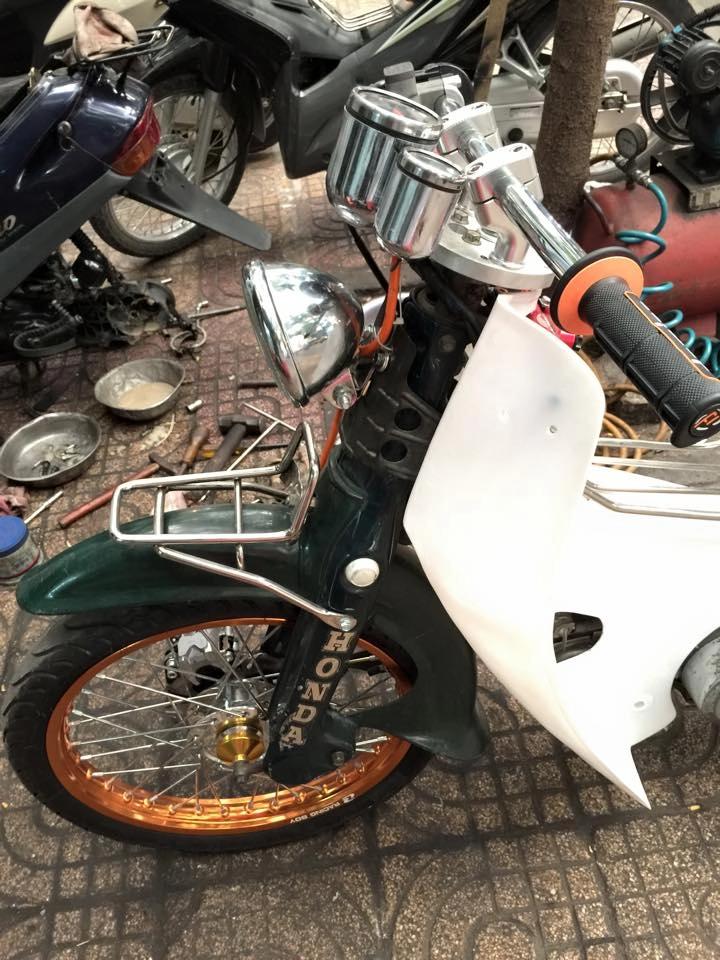 Honda cub 81 độ cực chất của tay chơi việt