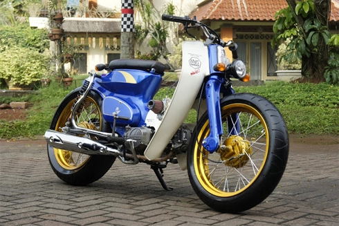  honda cub c90 độ độc đáo 