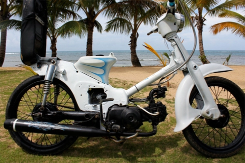  honda cub c90 độ độc đáo 