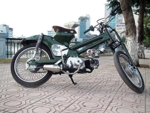  honda cub độ độc nhất việt nam 