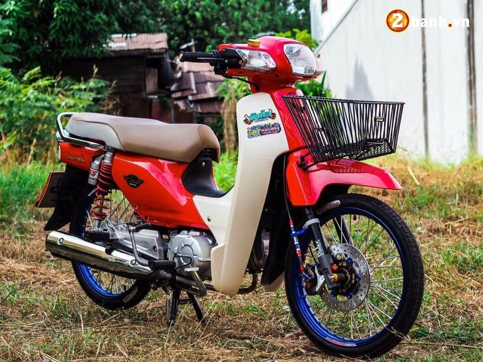 Honda cub fi độ kiểng sang chảnh với dàn chân giá trị