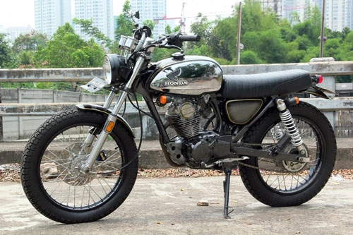  honda gl max độ dáng tracker 