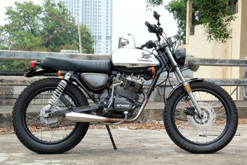  honda gl max độ dáng tracker 