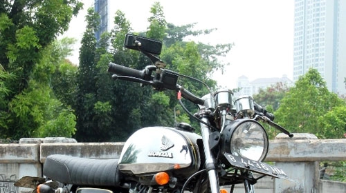  honda gl max độ dáng tracker 