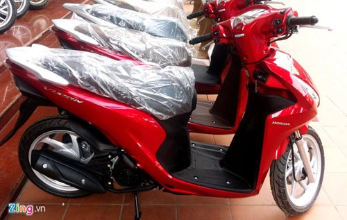 Honda msx 125 vision 2014 tăng giá hơn 2 triệu khi lên kệ