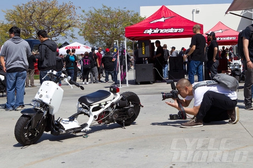  honda zoomer độ ở los angeles 