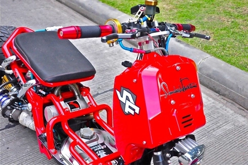  honda zoomer x độ turbo 