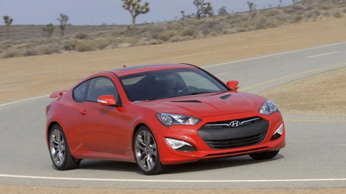 Hyundai genesis coupe 2015 dùng động cơ mạnh hơn