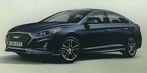 Hyundai sonata sắp ra mắt bản nâng cấp 2018