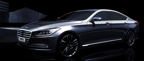  hyundai tung ảnh genesis thế hệ mới 