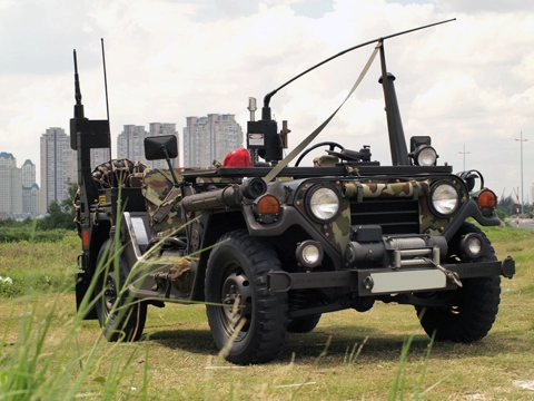  jeep m151 a2 phong trần tại sài gòn 