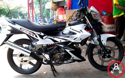  kawasaki athlete 125 phiên bản nâng cấp 