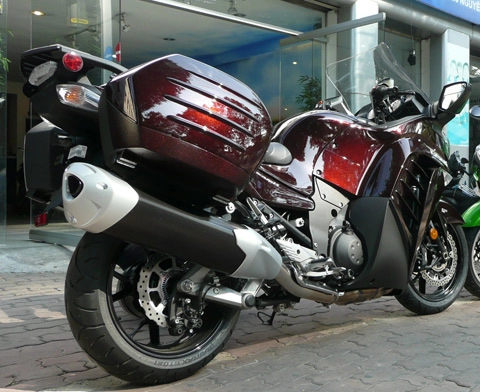  kawasaki concours14 abs 2012 dưới nắng sài gòn 