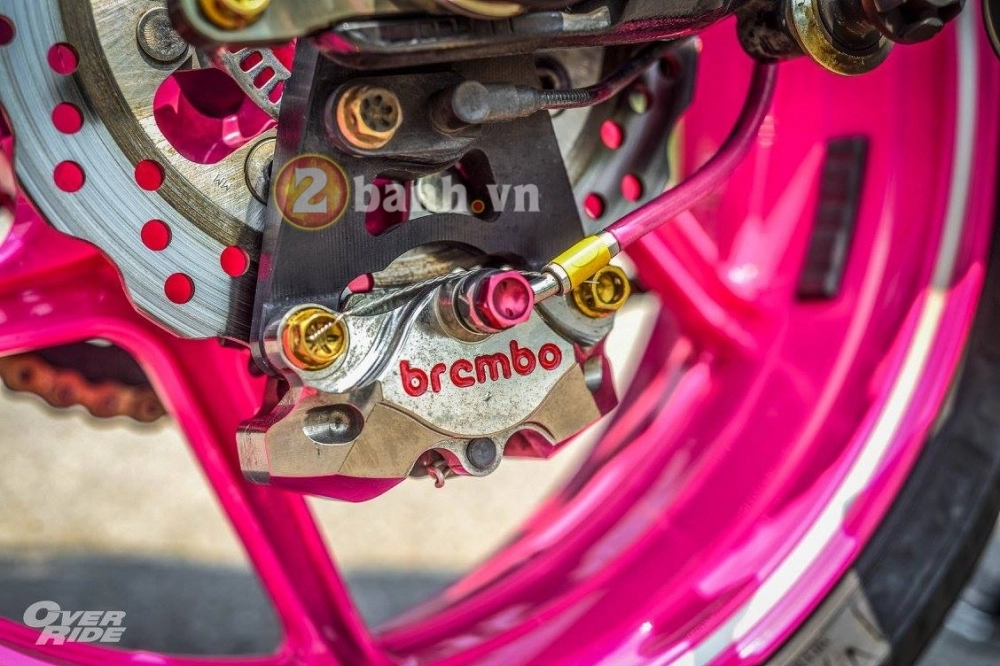 Kawasaki er-6n đầy nữ tính vởi bản độ pinky devilz