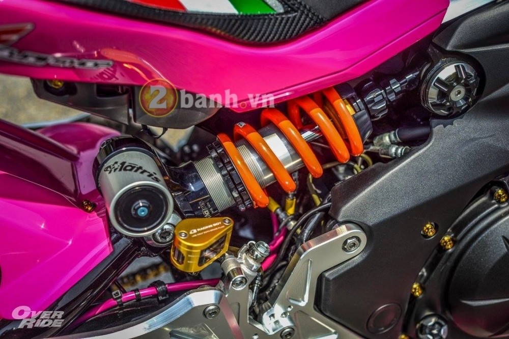 Kawasaki er-6n đầy nữ tính vởi bản độ pinky devilz