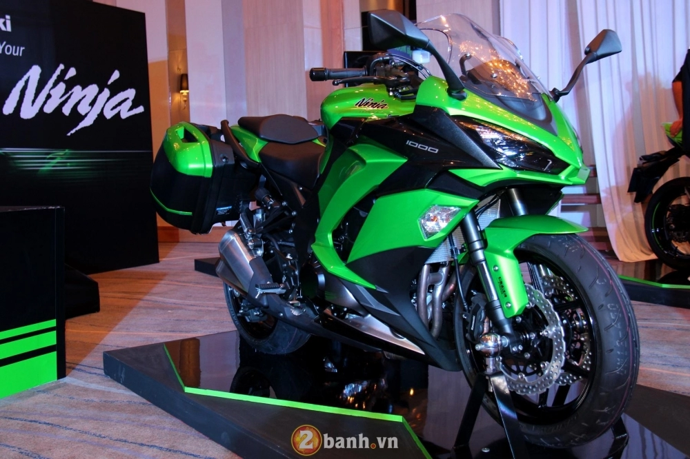 Kawasaki ninja 1000 ninja 650 và ninja zx-10rr phiên bản 2017 chính thức ra mắt tại thái lan