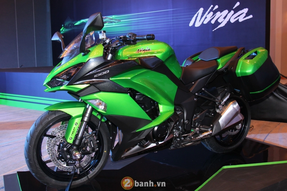 Kawasaki ninja 1000 ninja 650 và ninja zx-10rr phiên bản 2017 chính thức ra mắt tại thái lan