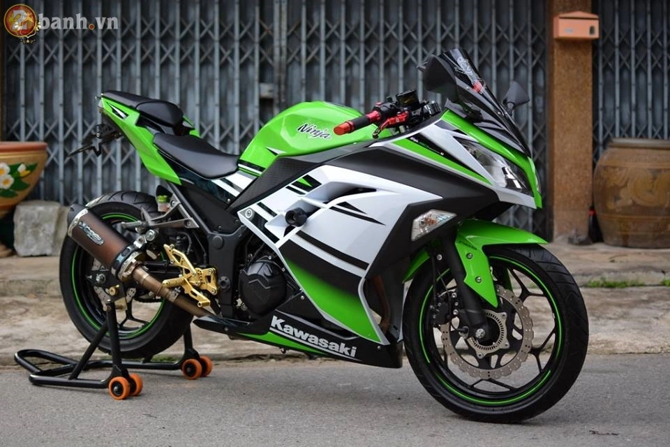 Kawasaki ninja 300 phiên bản kỷ niệm 30 năm độ cực chất