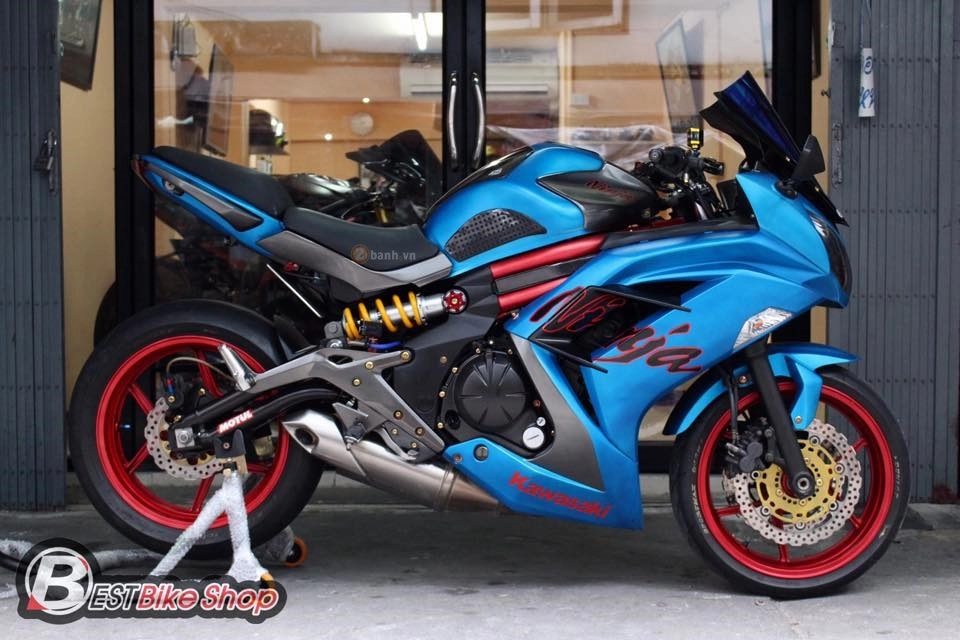 Kawasaki ninja 650 đầy chất chơi với những trang bị đắt giá