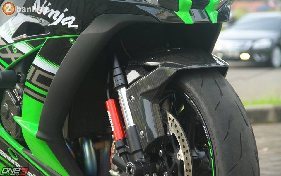 Kawasaki ninja zx-10r 2016 cực chất trong bản độ đến từ one3 motoshop