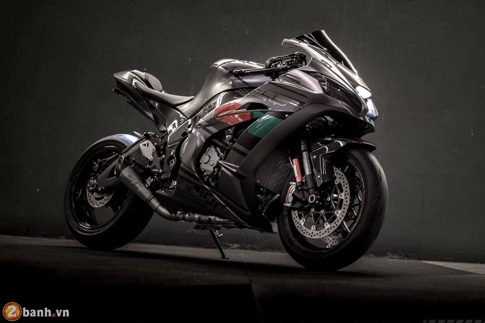 Kawasaki ninja zx-10r 2016 siêu ngầu trong bộ cánh mới từ motoplay