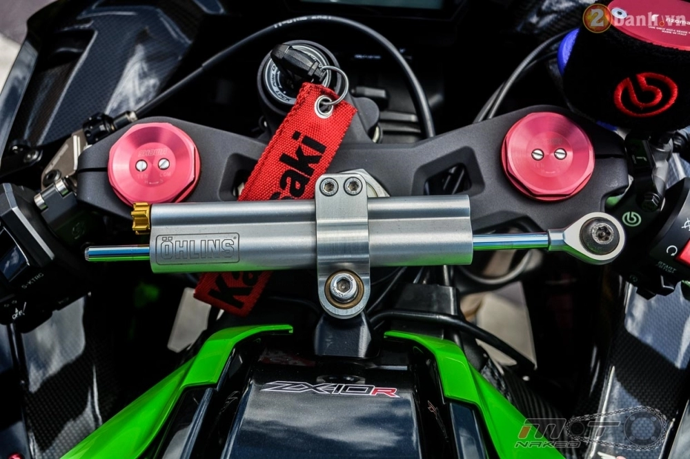 Kawasaki ninja zx-10r đẹp mê hồn trong bản độ the green power