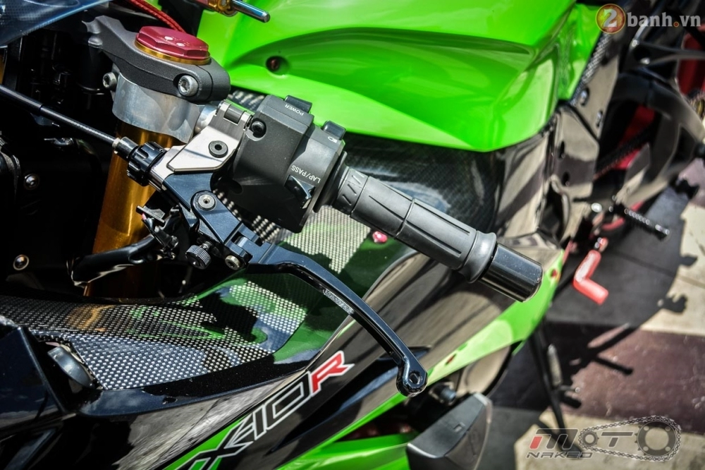 Kawasaki ninja zx-10r đẹp mê hồn trong bản độ the green power