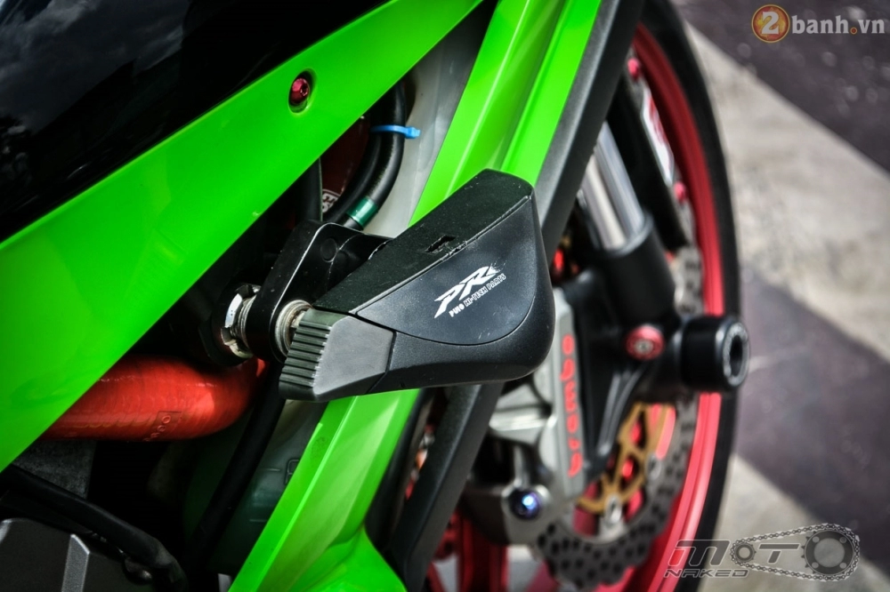 Kawasaki ninja zx-10r đẹp mê hồn trong bản độ the green power