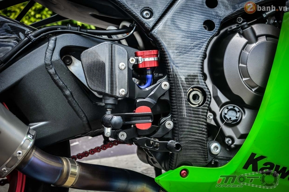 Kawasaki ninja zx-10r đẹp mê hồn trong bản độ the green power