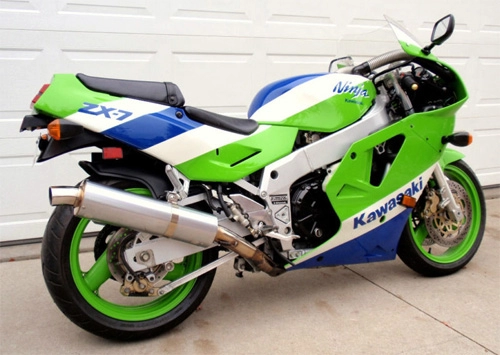  kawasaki ninja zx-7 - phong cách cafefighter 