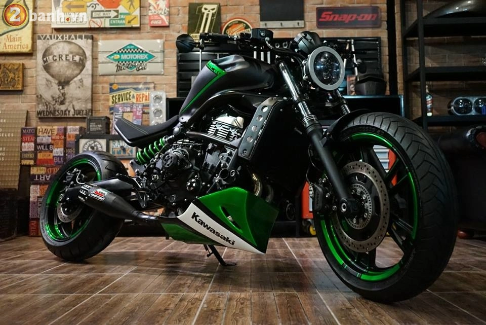 Kawasaki vulcan s trong bản độ sport-cruiser độc đáo đến từ x-speed