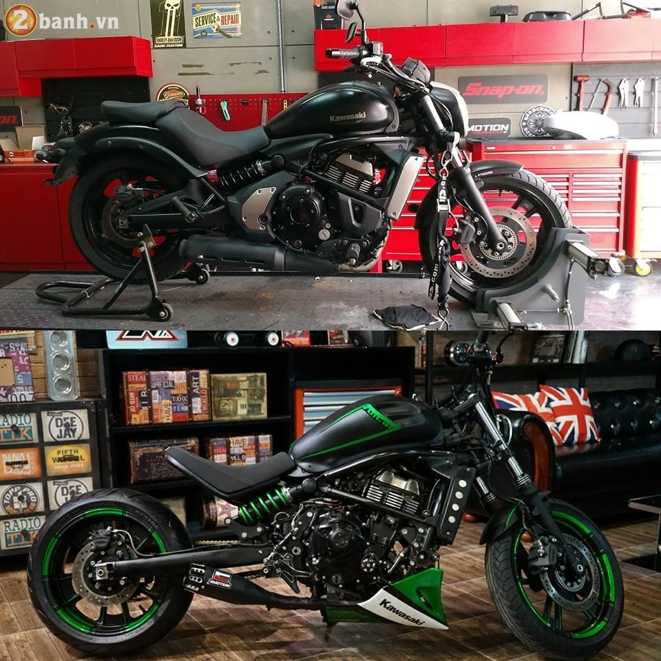 Kawasaki vulcan s trong bản độ sport-cruiser độc đáo đến từ x-speed