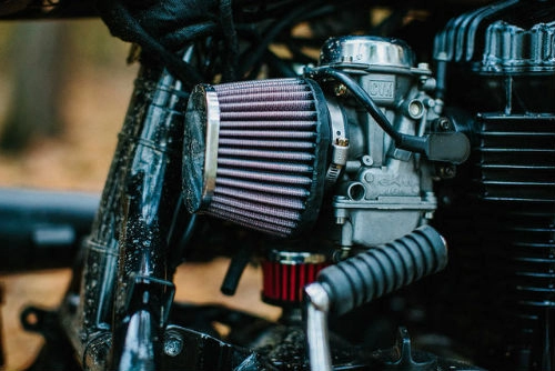 Kawasaki w650 độ scrambler độc đáo với phong cách tattoo