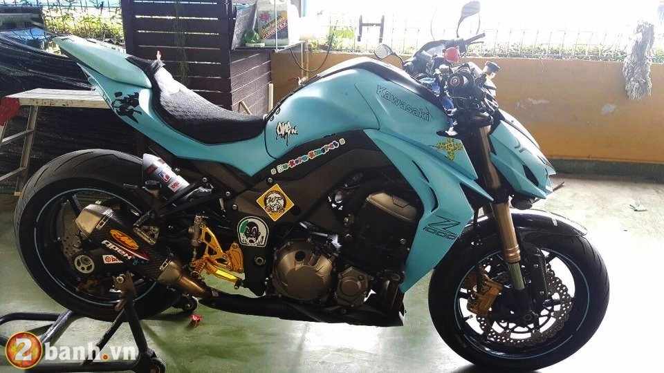 Kawasaki z1000 đầy cá tính trong diện mạo mới